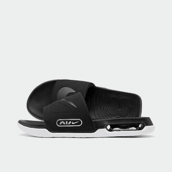 Nike Shoes - Nike Air Max Cirro Slides Black DC1460-004 Metallic Silver Sizes Men's 8 Wmns 9